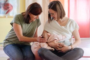 Stillen im Wochenbett